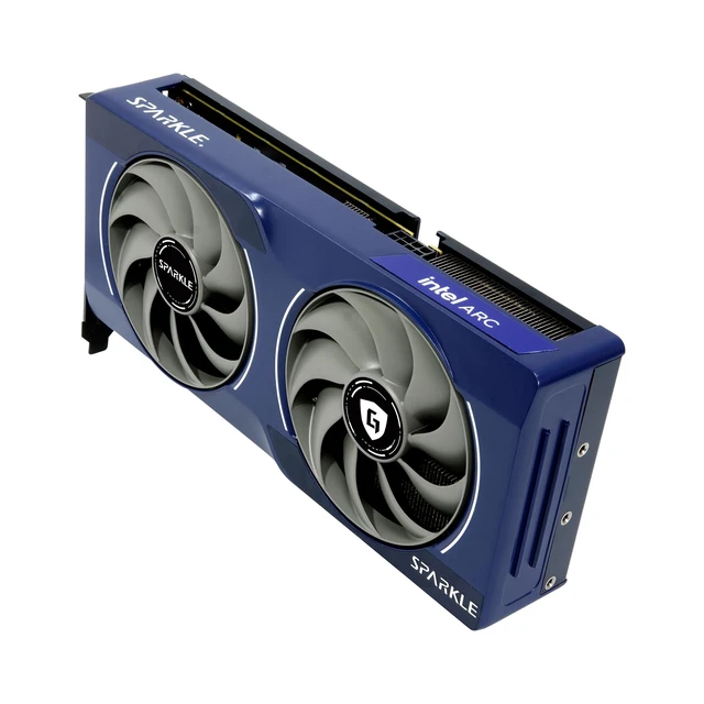 Alt view image 5 of 5 - Sparkle Intel Arc B570 Guardian OC Graphics Card, 10GB GDDR6, Torn Cooling 2.0, Axial Fan, Breathing Light, Metal Backplate, SB570G-10GOC