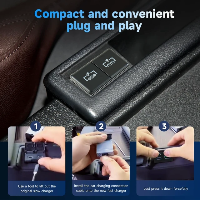 Alt view image 3 of 5 - 90W Car Charger Socket for Toyota Hilux Accessories Tacoma 4Runner Tundra