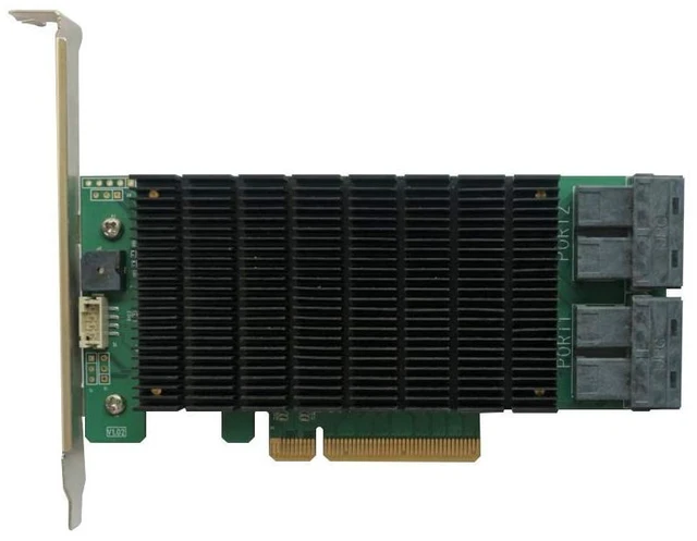 Main image of HighPoint Technologies RocketRAID 3740C PCIe 3.0 x8 16-Port 12Gb/s SAS RAID Controller (RR3740C)