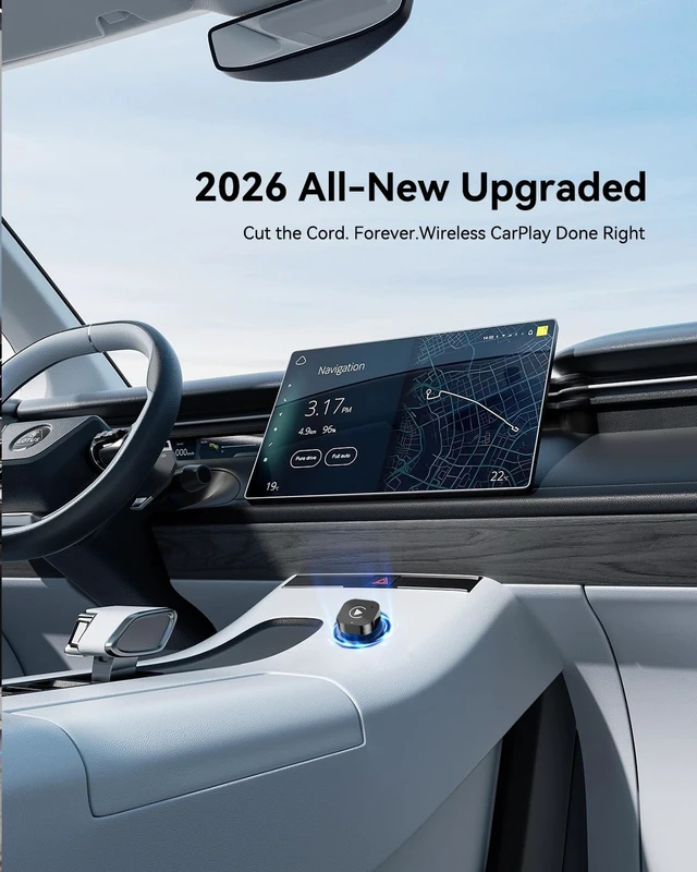 Alt view image 2 of 5 - Spedal 2nd Gen Wireless CarPlay Adapter USB C