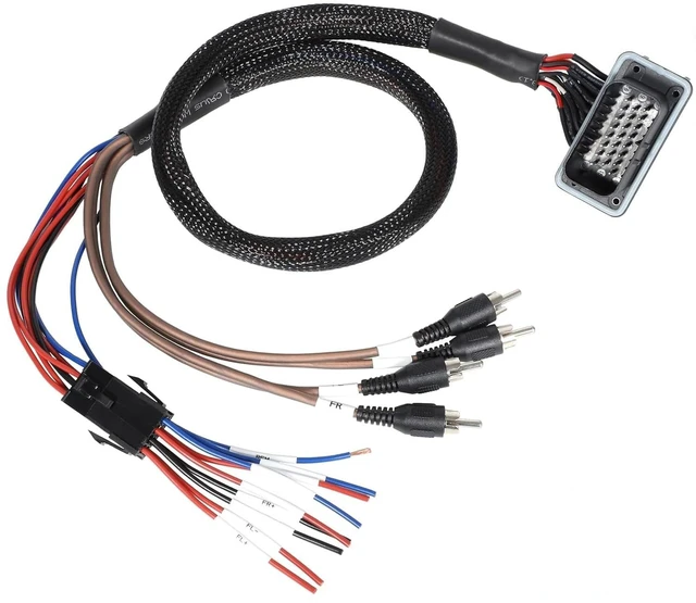 Main image of mooncar for RZR Pro Series Ride Command Add an Amp w/Front & Rear RCA Outputs, Remote Wire and Speaker Wire,RCA Output Harness Cable for Polaris RZR Pro R, Turbo R and Pro XP