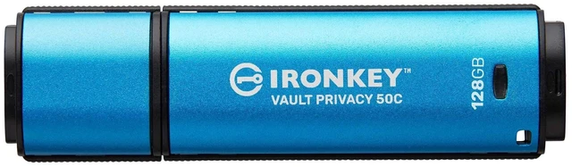 Main image of Kingston IronKey Vault Privacy 50 USB-C 128GB Flash Drive