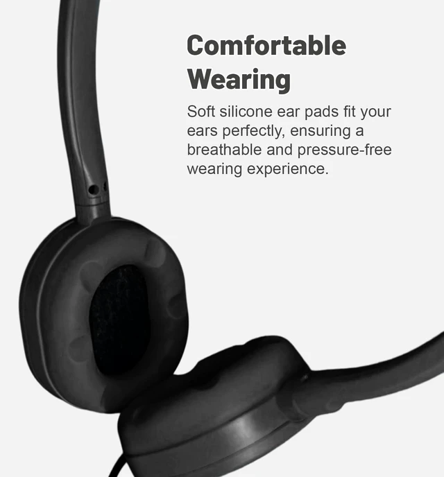 Alt view image 3 of 5 - ZHENWAY USB-C Headphones Bulk 20 Pack, Black
