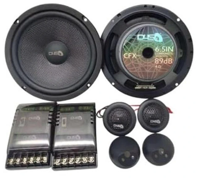 Main image of Down4Sound CFXt65C 6.5 Inch 2-Way Component System 180W RMS Pair
