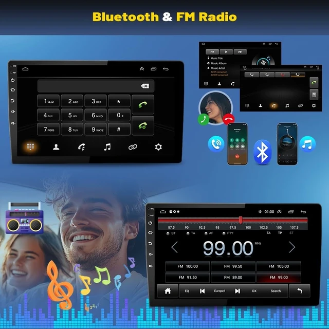 Alt view image 5 of 5 - 4G+64G 10.1" Car Radio Upgrade for Chevy Silverado 1500 2500 3500 1999-2006