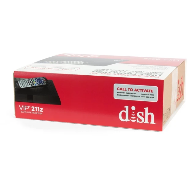 Alt view image 3 of 3 - The Amazing Quality Dish Network VIP 211z HD Satellite Receiver