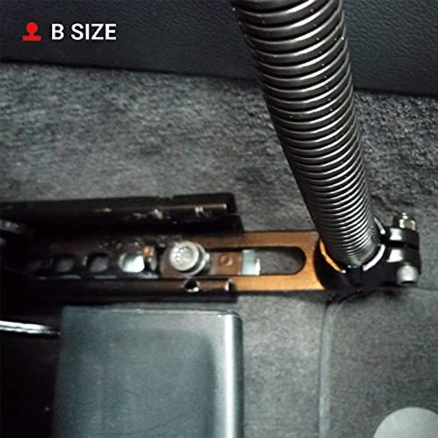 Alt view image 3 of 3 - RAM MOUNTS No-Drill Vehicle Mount with Flexible Rod and B Size Ball