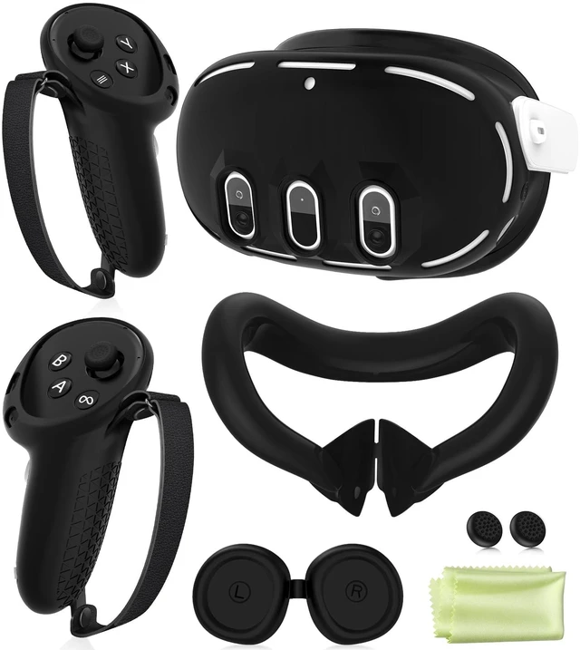 Main image of YRVXW Silicone Cover Set Compatible with Meta/Oculus Quest 3