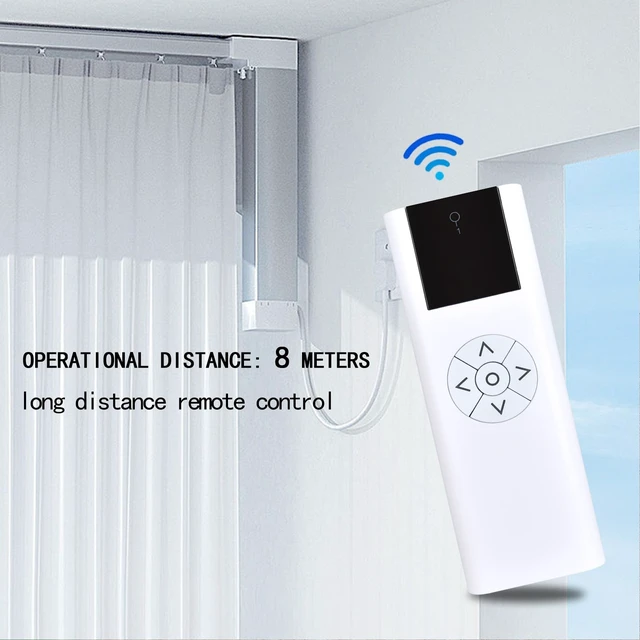 Alt view image 4 of 5 - FQOUG AC114-01B 01 Blinds Remote Control Replacement, 1 Channel RF Transmitter (RF 433.92MHz) for Electric Blind, Shade and Sunshade