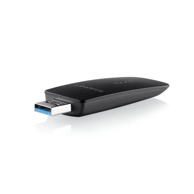 Alt view image 2 of 3 - Linksys AC1200 Dual-Band Wireless USB 3.0 Adapter