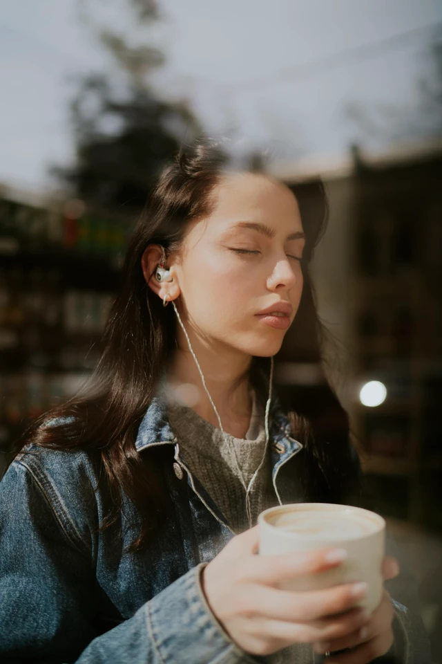 Alt view image 2 of 5 - MEZE AUDIO Alba ^^ Wired in-Ear Monitor Headphones for Audiophiles ^^ USB-C Adapter Not Included ^^ Widely Compatible ^^ Noise Isolating ^^ Ergonomic Metal Chassis (White w/o Adapter)