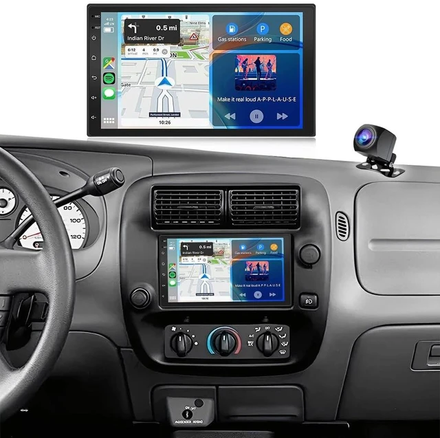 Main image of 7 Inch Double Din Car Stereo Upgrade for Ford Ranger 1998-2002 2004-2006