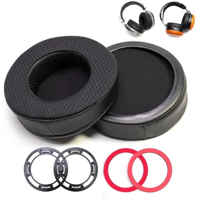 Main image of Voarmaks Memory Foam Polyester Ear Pads Compatible with Hifiman SUNDARA SUNDARA-C Closed-Back HE400 HE400SE 400I 400S HE560 560I HE500 300 350 HE3 5 6 Headphones