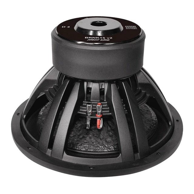 Alt view image 3 of 3 - Bass Rockers 15 Inch Loud Competition Subwoofer 4400W/ 2200W RMS Car Audio Car Stereo - Woofers Dual 4-ohm BRNK15v2