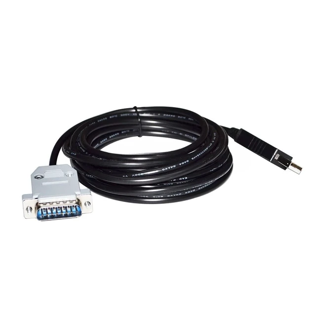 Alt view image 5 of 5 - RIKYJIC FT232RL Chip USB to DB15 15-Pin Adapter for YAHO Weighing Indicator/Controller to PC RS485 Serial Communication Cable Data Cable Programming and Control Cable Configuration Line-3 Meters