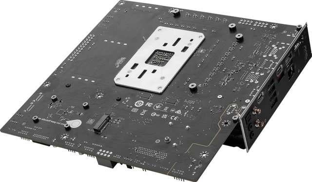 Alt view image 4 of 5 - MSI MAG B850M Mortar WiFi Motherboard, mATX - Supports AMD Ryzen 9000/8000 / 7000 Processors, AM5-60A SPS VRM, DDR5 Memory Boost 8200+ MT/s (OC), PCIe 5.0 x16, M.2 Gen5, Wi-Fi 7, 5G LAN