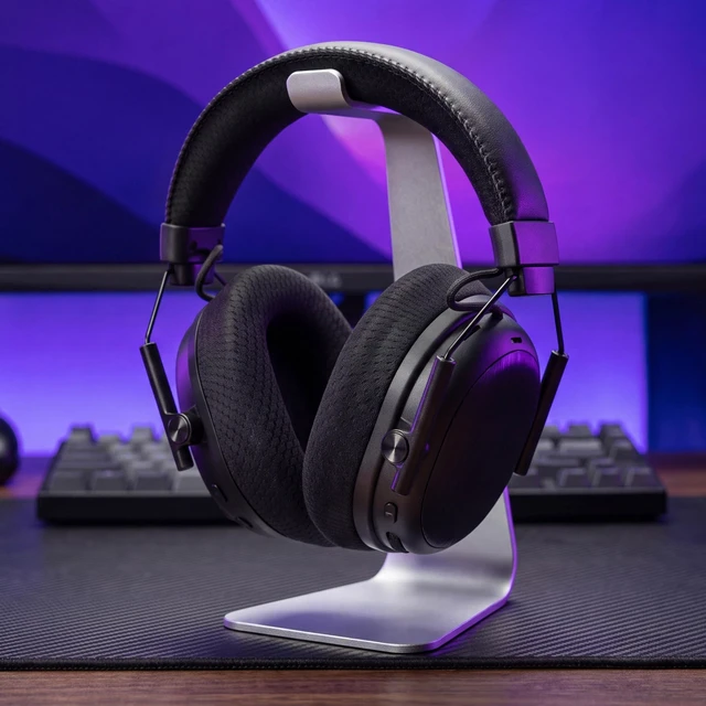 Alt view image 3 of 5 - WC Mod Kit Bshark V3 Pro - Gel Earpads & Side Plates for BlackShark V3 Pro