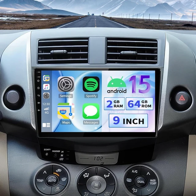 Main image of 4Core+64G Android Car Radio for Toyota RAV4 2007-2012
