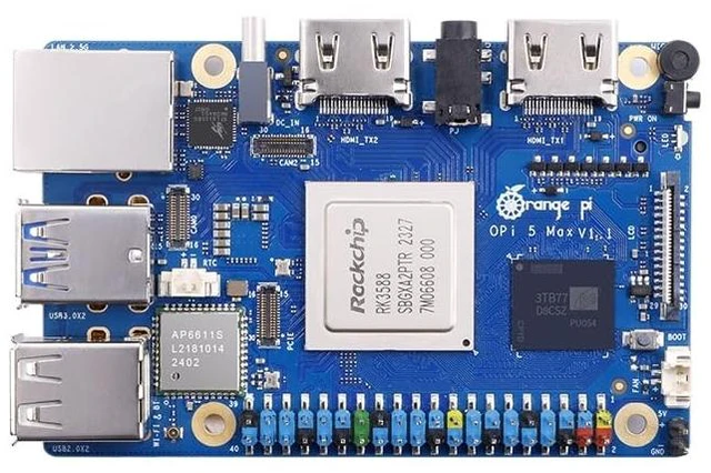 Main image of Orange Pi 5 Ultra 8GB/16GB LPDDR5 Rockchip RK3588 8-Core 64-Bit Single Board Computer, Wi-Fi 6E/Bluetooth 5.3/BLE, Development Board Run Linux/Ubuntu/Debian/Android
