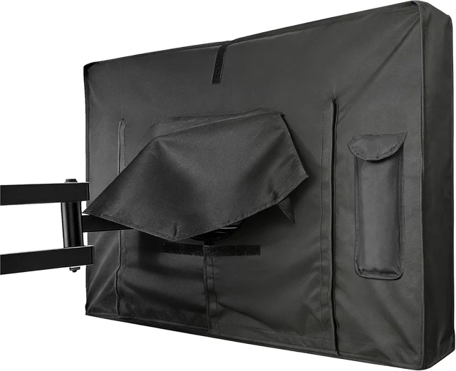 Main image of IC ICLOVER 60-65 inch Outdoor TV Cover, Roll-up Front Flap with Soft Liner