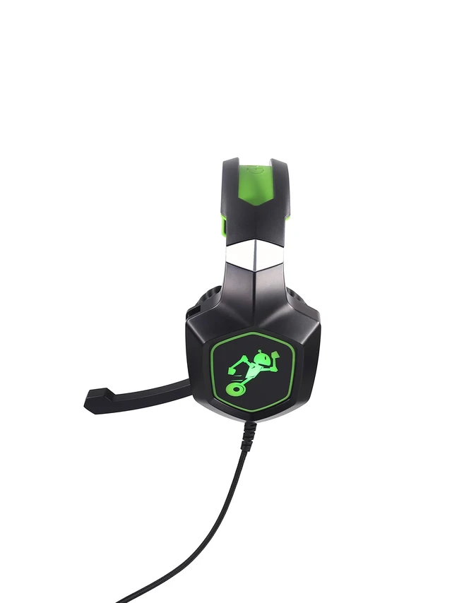 Alt view image 4 of 4 - Connectivity Technology: Wired TekNmotion Yapster 3, Gaming Headset, 7.1 Surround Sound Noise Reduction for Xbox one, Green
