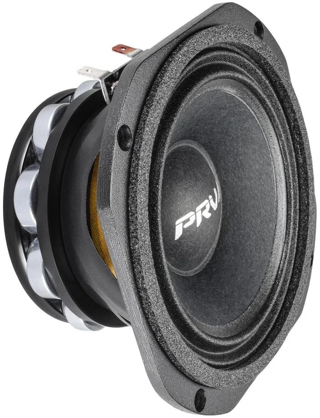 Main image of PRV AUDIO 5MR450-NDY-4, 5 Inches Midrange Speaker, High End Neodymium Magnet, 4 Ohm, 450 Watts, Pro Audio Loudspeaker (Single)