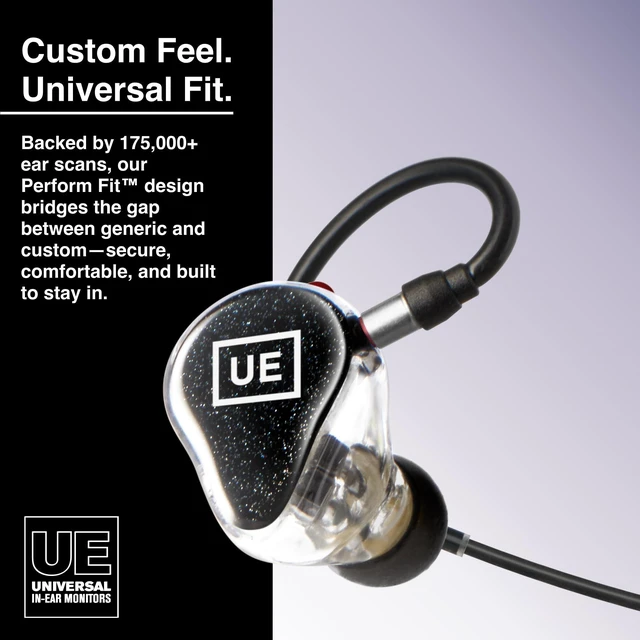 Alt view image 2 of 5 - Ultimate Ears Pro UE 250 Universal IEMs Double Drivers - 1 Pair