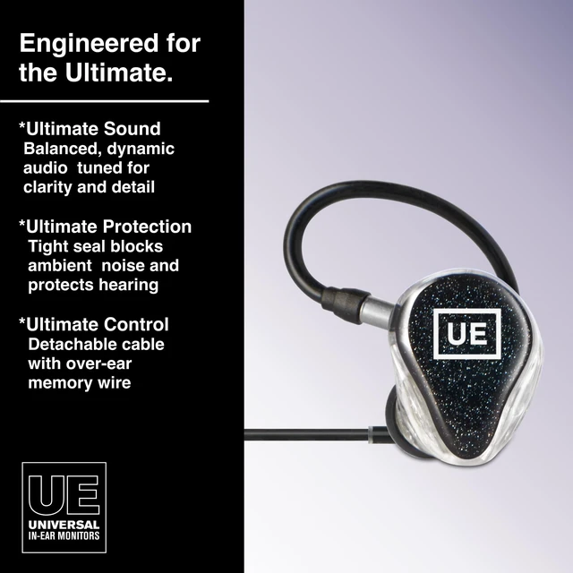 Alt view image 4 of 5 - Ultimate Ears Pro UE 250 Universal IEMs Double Drivers - 1 Pair