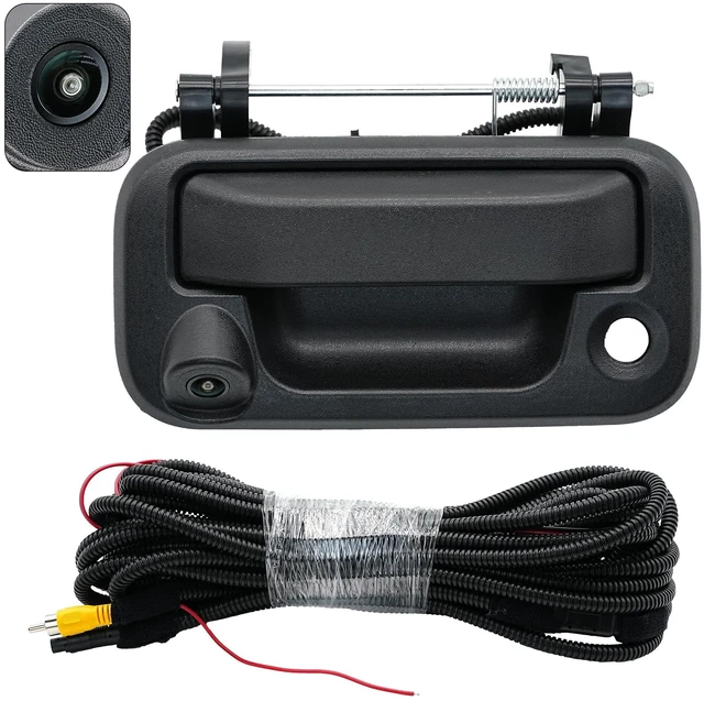 Main image of Backup Camera Tailgate Handle Compatible with 2005-2014 Ford F150, 2008-2016 F250 F350 F450 F550 Super Duty, 2007-2010 Explorer, 2006-2008 Lincoln 170 Viewing Angle Replaces# 8L3Z9943400AC