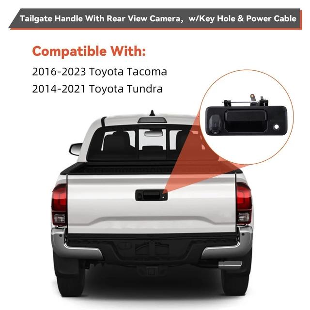 Alt view image 2 of 5 - DEAL AUTO ELECTRIC PARTS Tailgate Handle Backup Camera w/Key Hole