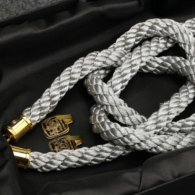 Alt view image 4 of 4 - New Car Rearview Mirror Charms Vip Gift Sliver Kin Rope Black Chinese Knot