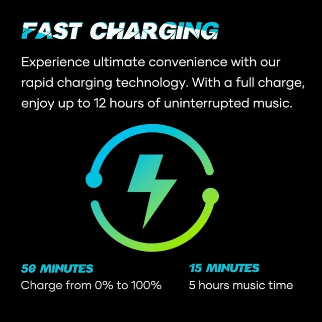 Alt view image 3 of 5 - WAVEFUN Neckband Bluetooth Headphones, Flex Pro Wireless Earbuds Deep Bass in-Ear Wireless Headphones Neckband with Gaming Mode,Clean Calls,Quick Charging 12Hours Playtime,Group Sound Mo