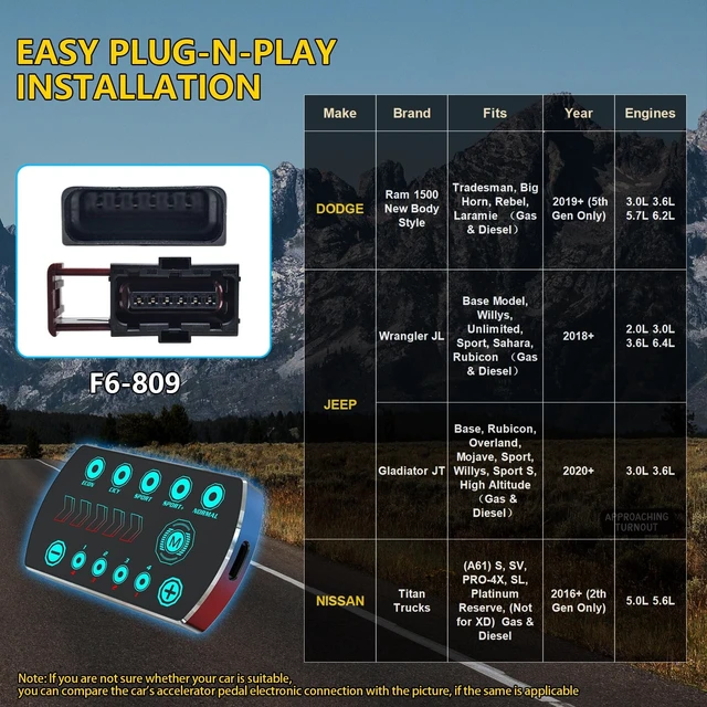 Alt view image 2 of 5 - Throttle Response Controller 10 Drive Modes Smart Electronic Accelerator