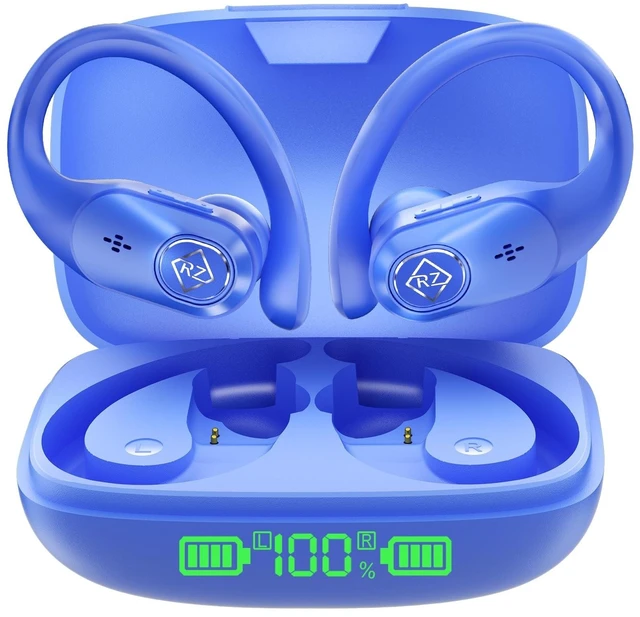 Main image of Orancu Wireless Earbuds with Ear Hooks 96H Playtime for iPhone Android