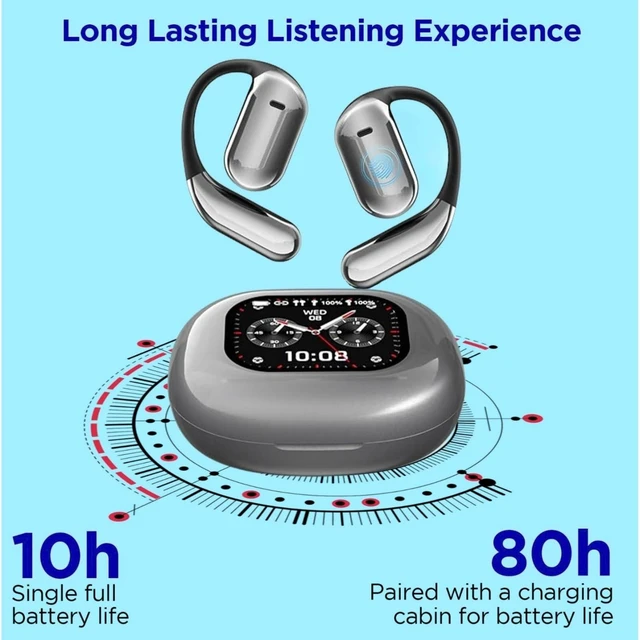 Alt view image 4 of 5 - GEOPNET AI Translation Earbuds Real-Time, MultiLenguage & Accents Earphones- Ideal for Business Travel - Audifonos Traductores Ingles espanol - AI- 144 Lenguages- Earbuds for iOS & Android