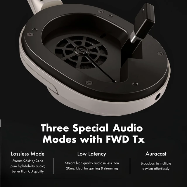 Alt view image 5 of 5 - Fender Audio Mix Over Ear Wireless Headphones w/Active Noise Cancellation