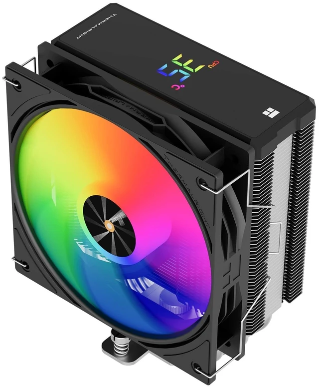 Main image of Thermalright TR Assassin X 120R Digital ARGB Black CPU Cooler, 120mm PWM Quiet CPU Fan, AGHP 4th Technology, Support Intel lga1700/1851/1150/1151/1200,AMD:AM4/AM5