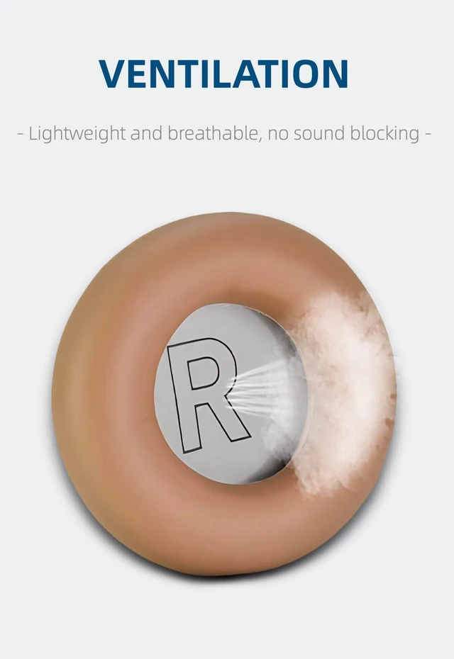 Alt view image 4 of 5 - Awsyhom Replacement Ear Pads for Beoplay H9 3rd Gen (Brown)