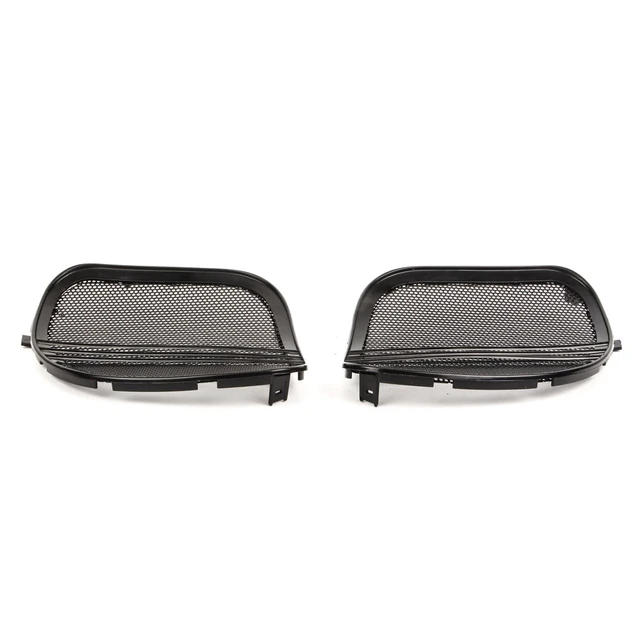 Alt view image 3 of 5 - BRZOXIN Motorcycle Front Speaker Grills Cover with Tri-Line Trim for Harley Road Glide CVO FLTRXS FLTRU FLTRX (2015 2016 2017 2018 2019 2020 2021 2022 2023) (Set of 2 Black)