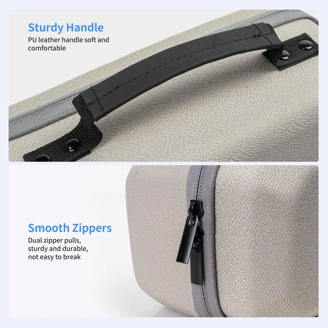 Alt view image 5 of 5 - Carrying Case for Samsung The Freestyle Projector,Compatible with The Freestyle Smart Portable Projector/The Freestyle 2nd Gen Projector 360All-Round Hard EVA Protection Storage Box Travel Bag