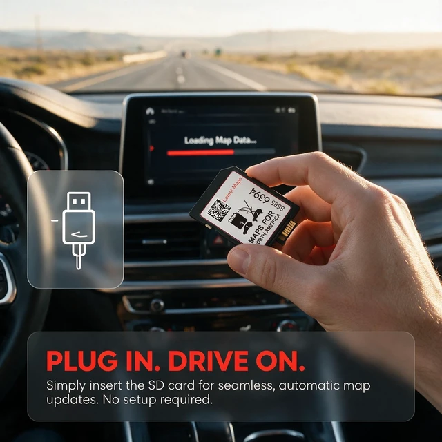 Alt view image 2 of 5 - 2026 GM Navigation SD Card Map Update Compatible for GMC Chevrolet Cadillac Buick GPS Accessories USA Canada Mexico
