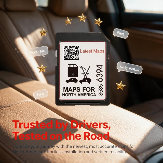 Alt view image 3 of 5 - 2026 GM Navigation SD Card Map Update Compatible for GMC Chevrolet Cadillac Buick GPS Accessories USA Canada Mexico