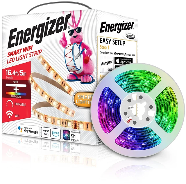 Main image of Energizer SMART LED Light Strip Multi-Color - 16FT
