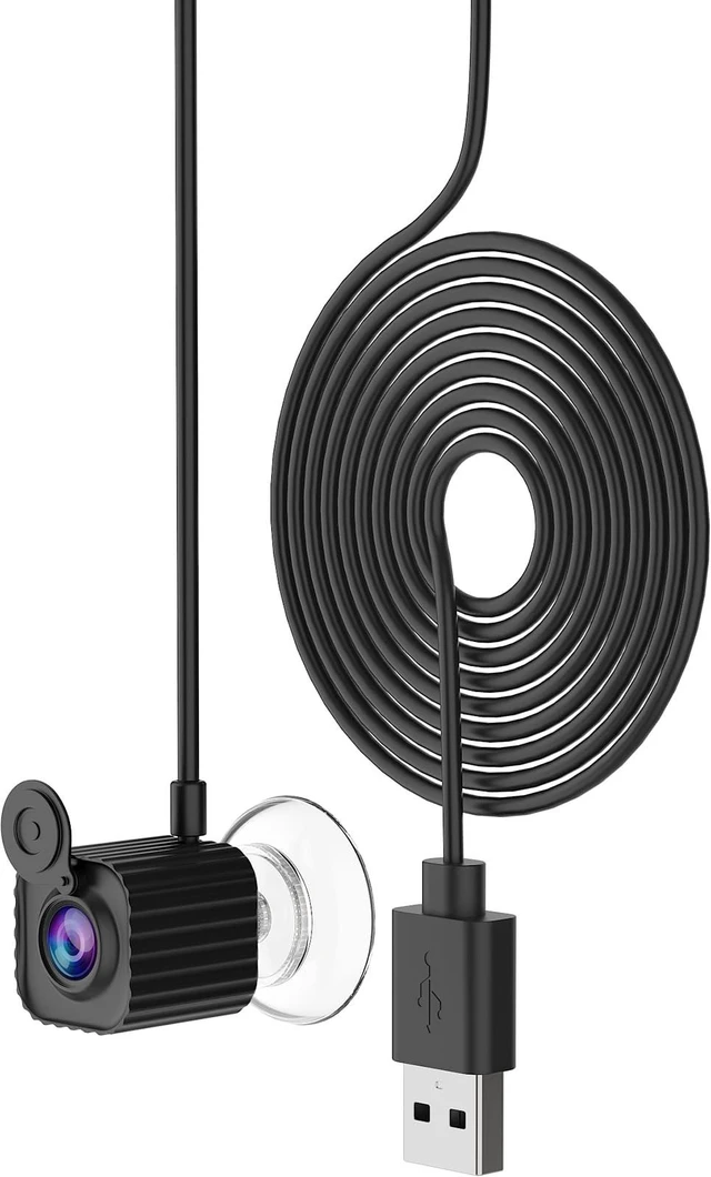 Main image of LIMYIOM 4K Center Screen Webcam with Microphone, AutoFocus 1080P Web cam USB Type-C/A Adapter, Plug&Play Middle Screen Webcam for Online Calling, Zoom/Teams/Facetime,Laptop or PC Suction Mount