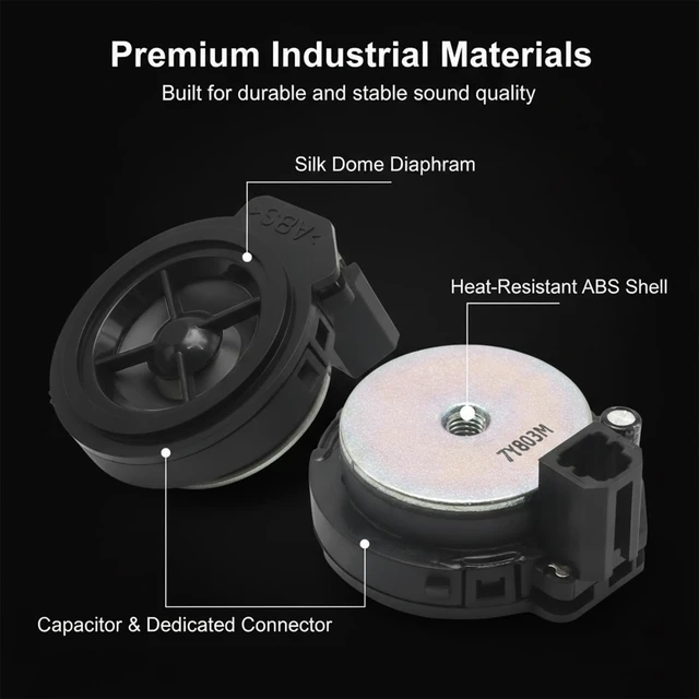 Alt view image 2 of 5 - Zreneyfex 39120-SJC-A01 Tweeters Speaker Assembly, Replacement for Honda Civic 2006-2021/CR-V/Accord/Clarity/Crosstour/Insight/Ridgeline/HR-V &Acura ILX 2013-2022, Replaces 39120-T0A-A51 (2 Pack)