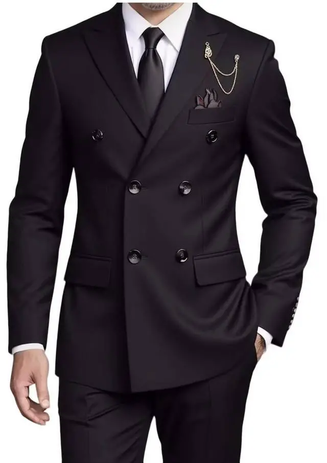 Main image of Generic Brand-Men 007 Men's suit gray slim fit