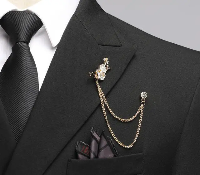 Alt view image 3 of 3 - Generic Brand-Men 007 Men's suit gray slim fit
