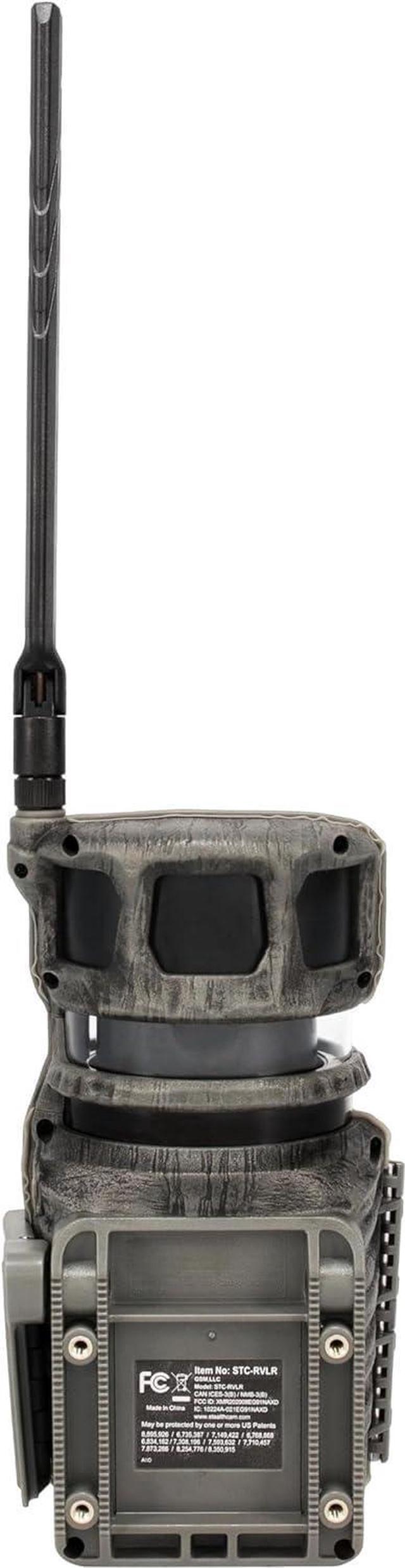 Alt view image 12 of 15 - Stealth Cam Revolver 36MP 360-Degree Cellular Trail Camera with 1/4-Inch Threaded Mount and 12V DC Auxiliary Jack
