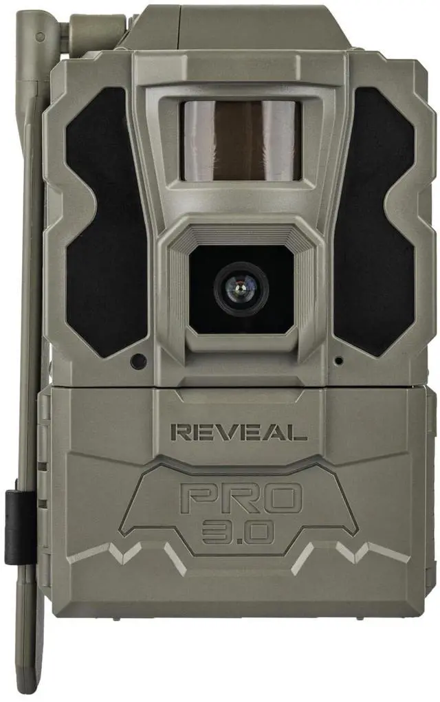 Alt view image 2 of 7 - TACTACAM Reveal Pro 3.0 Cellular Trail Camera - Multi-Cellular Network, GPS, 2" LCD, No-Glow IR, Wi-Fi Enabled, HD Photos & 1080p Videos, Fast Trigger with Cleaning Cloth (2PK)