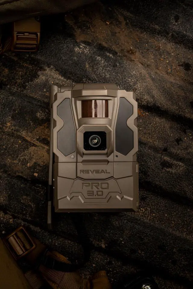 Alt view image 4 of 7 - TACTACAM Reveal Pro 3.0 Cellular Trail Camera - Multi-Cellular Network, GPS, 2" LCD, No-Glow IR, Wi-Fi Enabled, HD Photos & 1080p Videos, Fast Trigger with Cleaning Cloth (2PK)